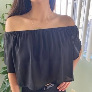 Off the shoulder top